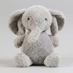 Soft Gray Plush Elephant Stuffed Animal – novelty & toys (view 1)