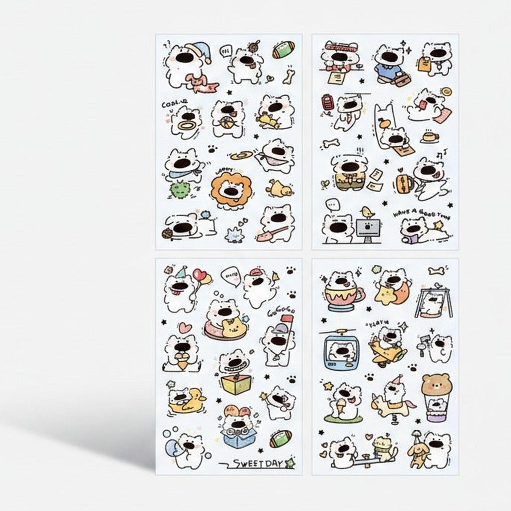 Puppy Roaming Sticker Set - Puppy Adventures