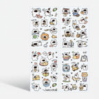 Puppy Roaming Sticker Set - Puppy Adventures