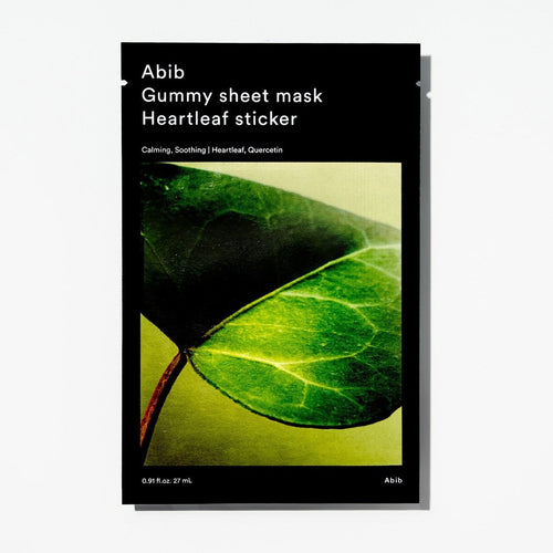 Gummy Sheet Mask Heartleaf Sticker (2023)
