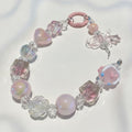 Dopamine Beaded Phone Charm Strap - Pink – tech (view 1)