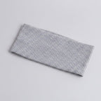Ribbed Knit Headwrap - Light Gray