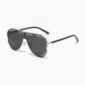 Aviator Sunglasses - Gold Frame Gray – eyewear (view 1)