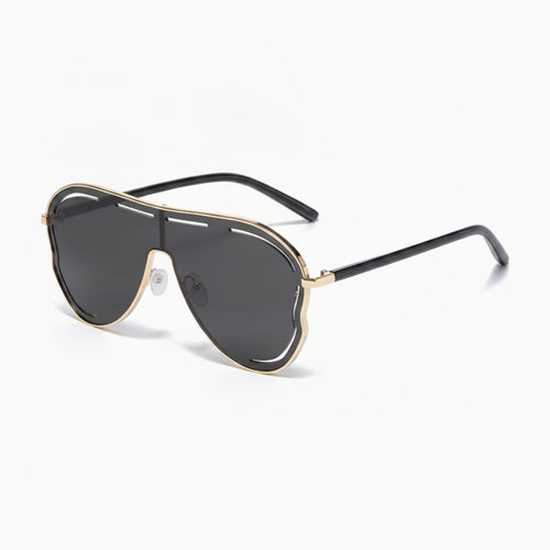 Aviator Sunglasses - Gold Frame Gray – eyewear (view 1)
