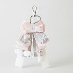 Ribbon Bow Bag Charm - Soft Pink