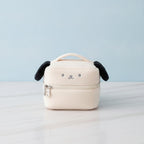 Cute Bear Cosmetic Organizer Bag - White