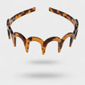 Tortoiseshell Spiked Statement Headband – hair accessories (view 1)