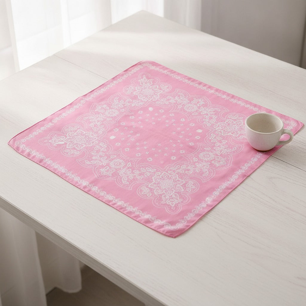 Ornate Lace Bandana Scarf - Type 7