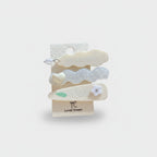 Lover Dream Heart Hair Clip Set Cream Heart
