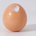 Cracked Egg Squishy Toy - Natural
