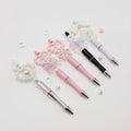 Charm Beaded Pen Set - Pearl Bow