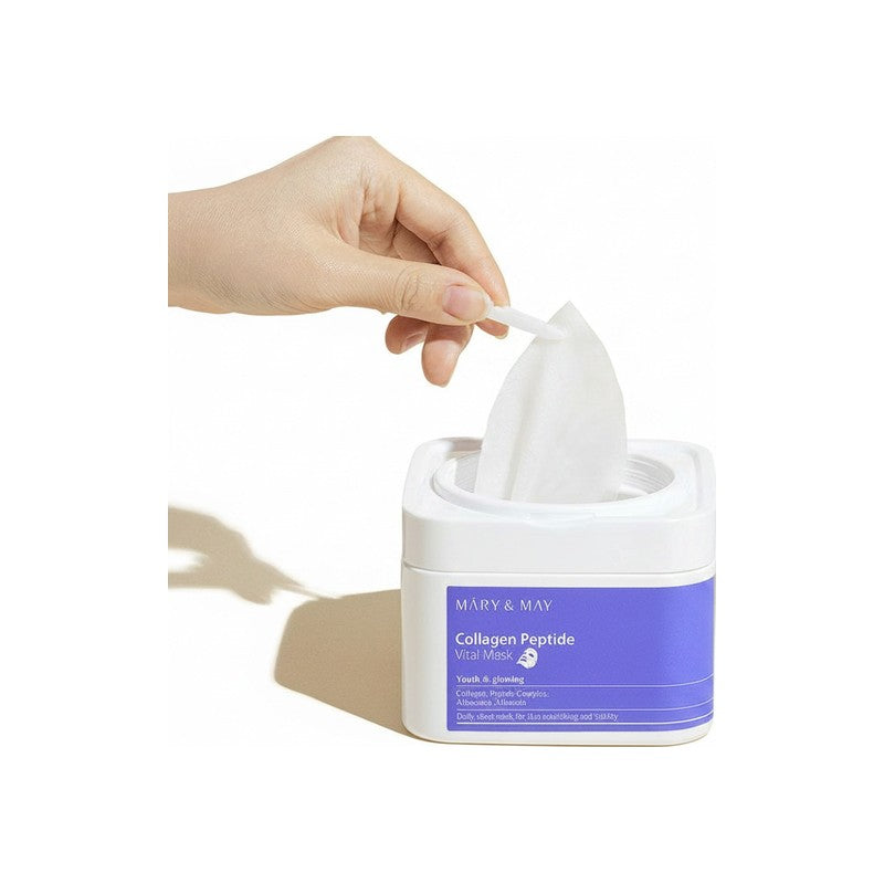 (RENEW) (30pcs) Collagen Peptide Vital Mask