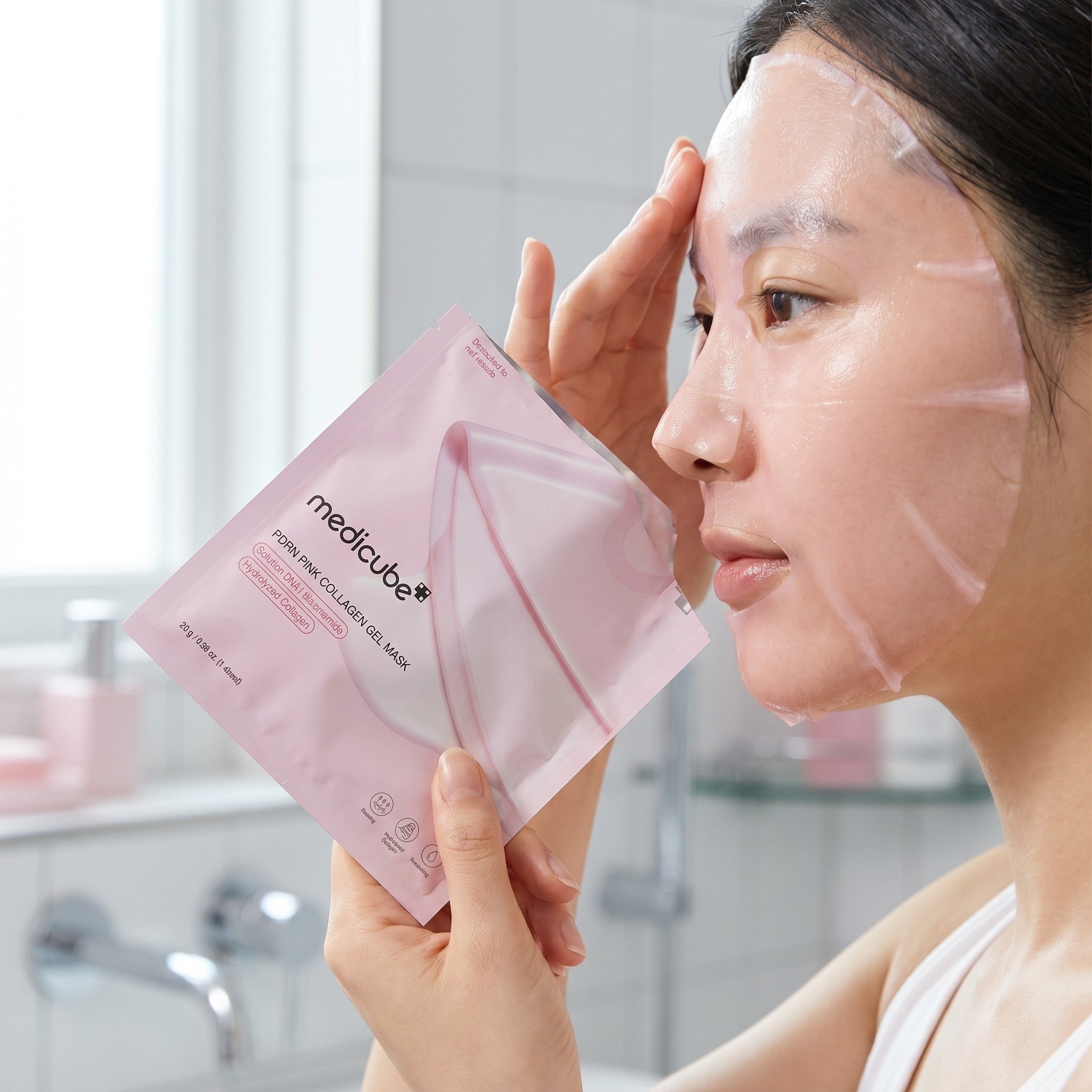 PDRN PINK COLLAGEN GEL MASK 4ea