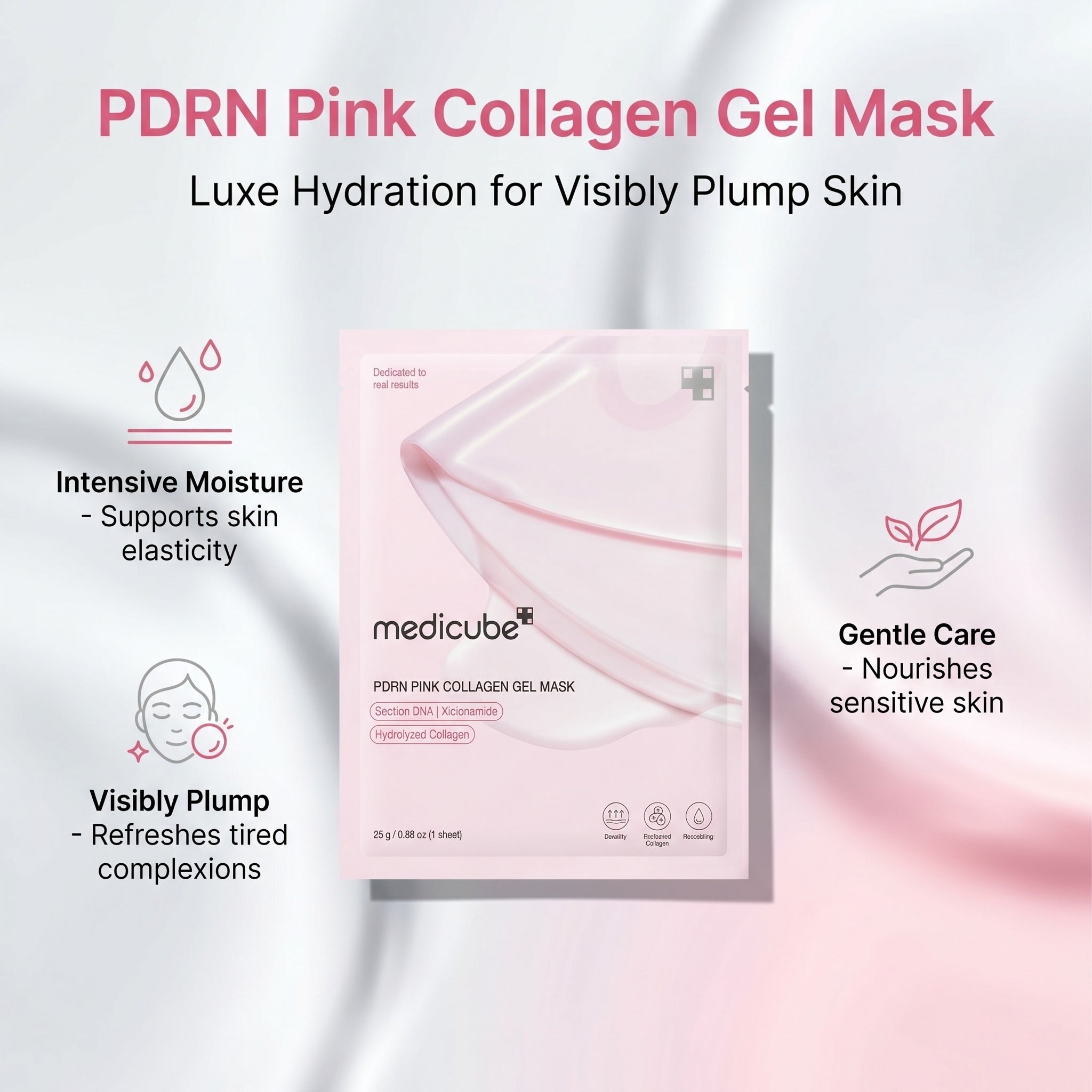 PDRN PINK COLLAGEN GEL MASK 4ea