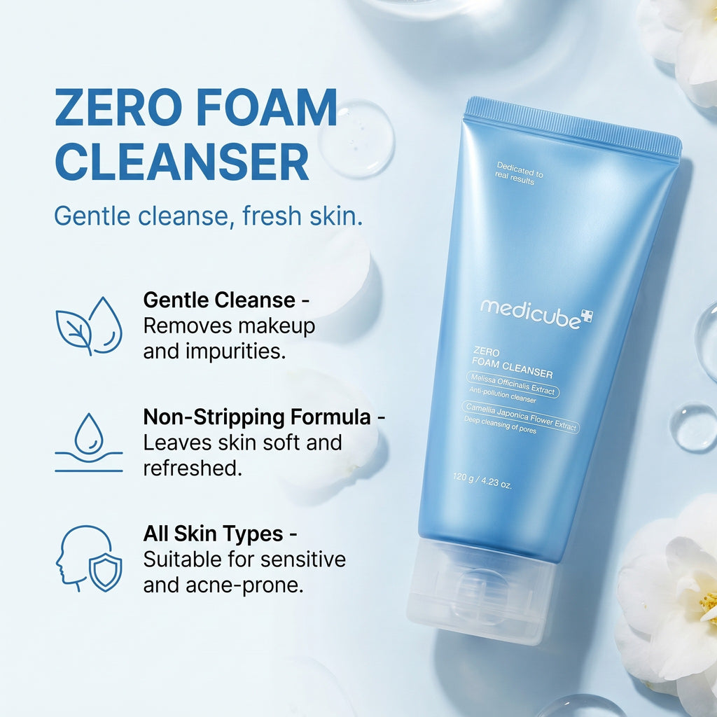 ZERO FOAM CLEANSER 120g