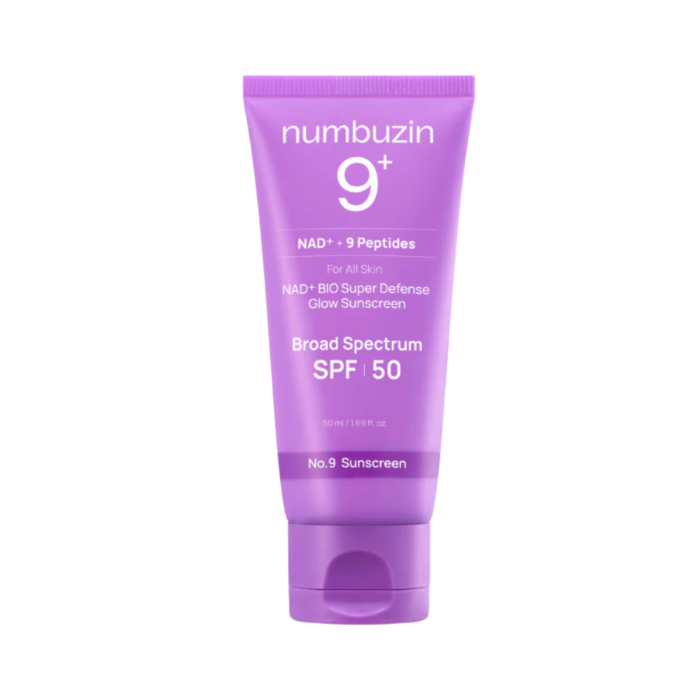 numbuzin No.9 NAD+ Bio Super Defense Glow Sunscreen SPF 50 50ml