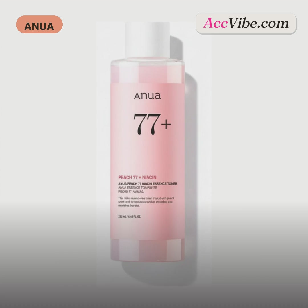 Peach 77 Niacin Essence Toner 250ml product video