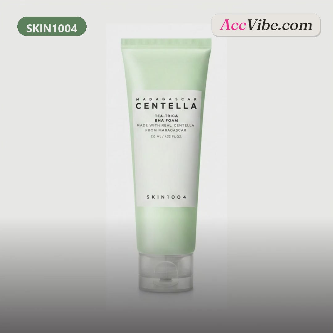 Madagascar Centella Tea-Trica Bha Foam 125ml product video
