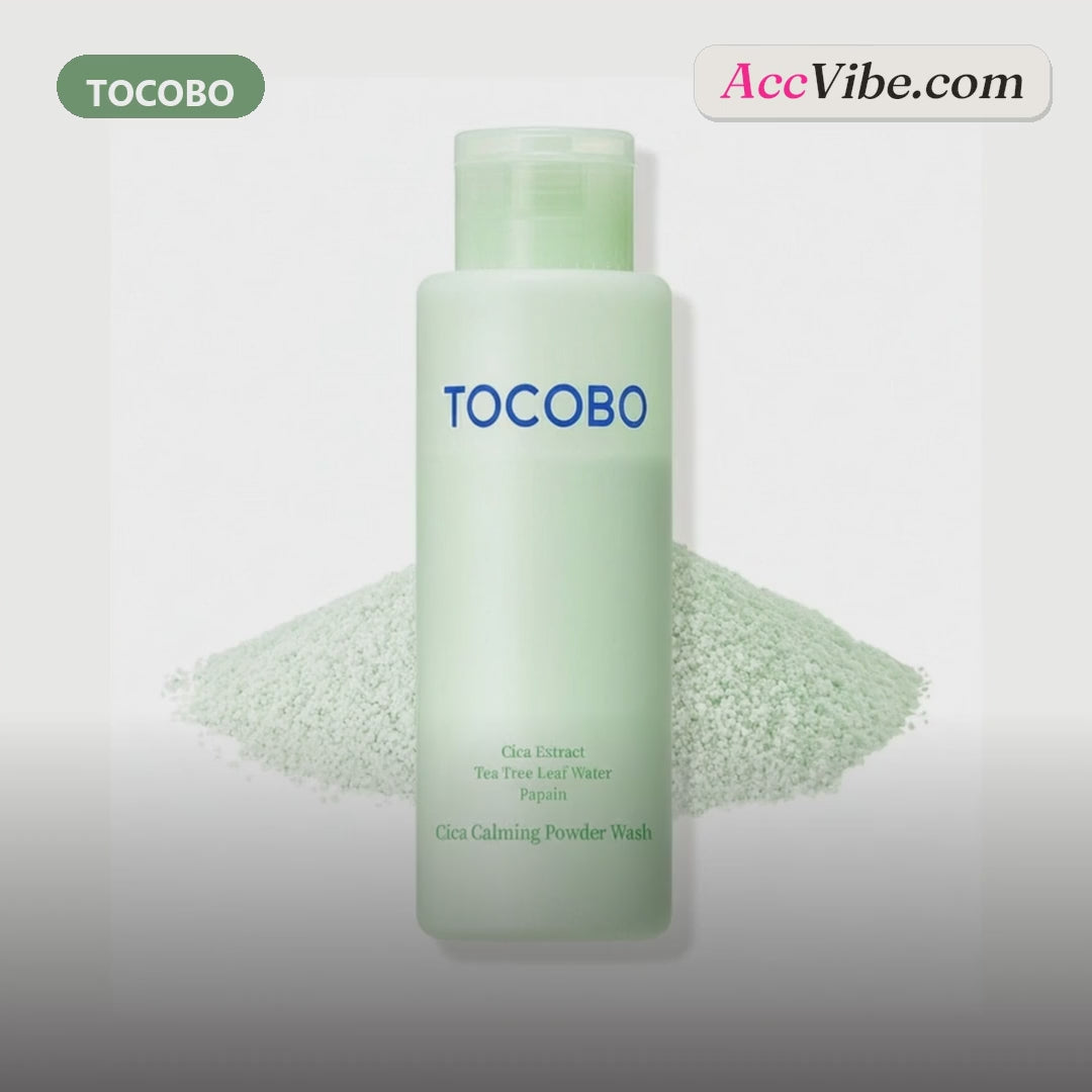 Cica Calming Powder Wash 50g product video