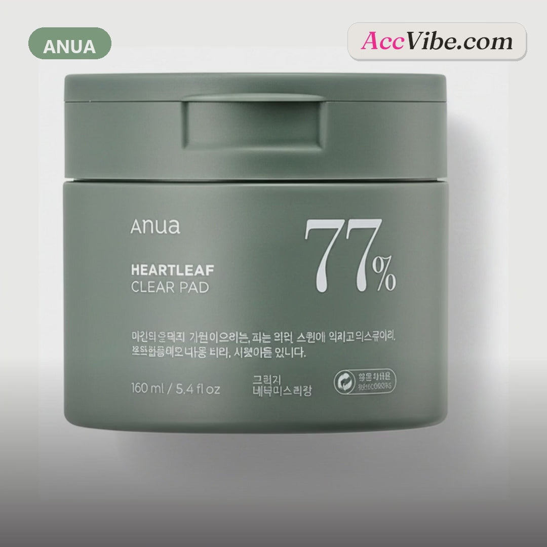 Heartleaf 77% Toner Pad (70EA) product video
