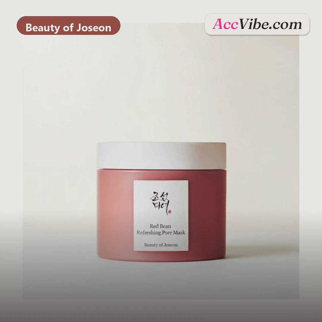 Red Bean Refreshing Pore Mask 140ml product video