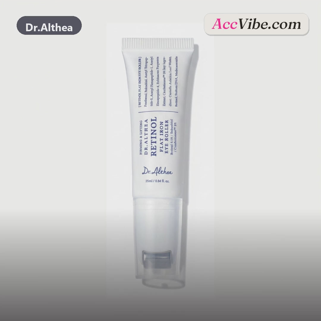 Retinol Flat Iron Eye Roller 25ml product video