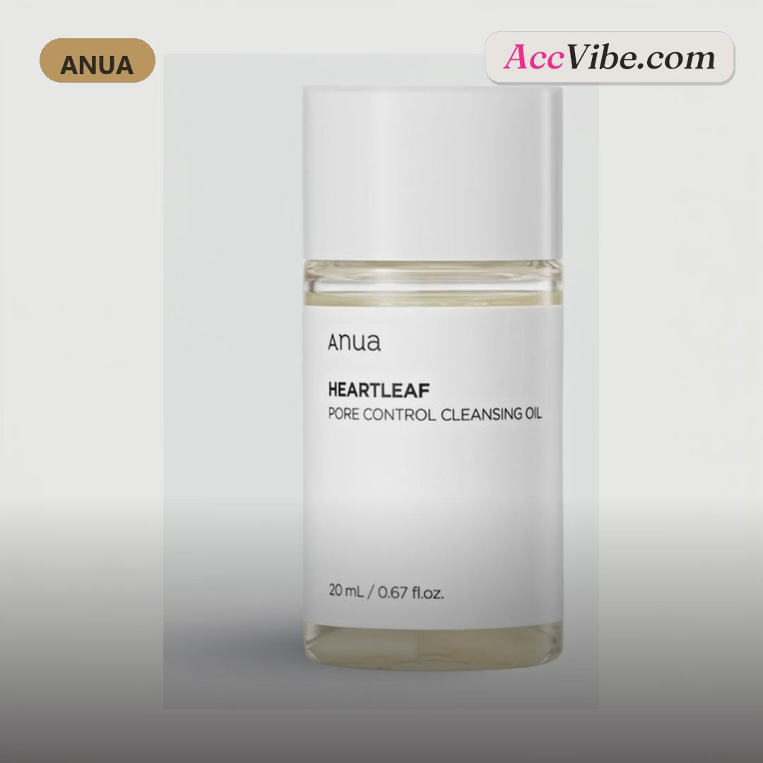 Heartleaf Pore Control Cleansing Oil 20ml product video