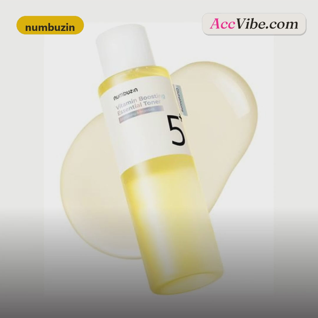 No.5+ Glutathione Vitamin Concentrated Toner 200ml product video