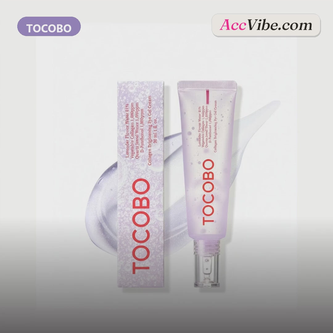 Collagen Brightening Eye Gel Cream product video