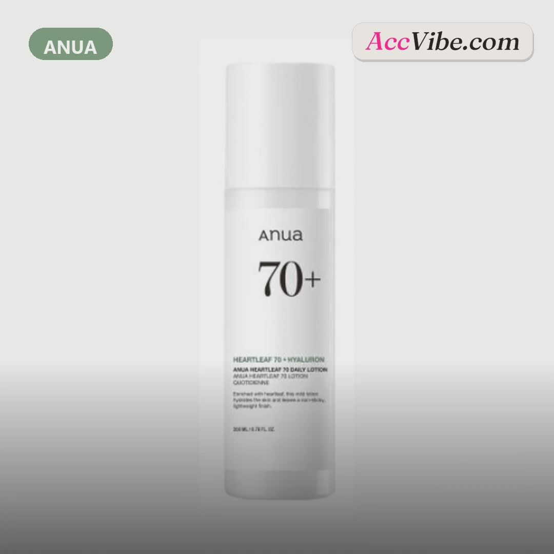 Heartleaf 70 Daily Lotion 200ml product video