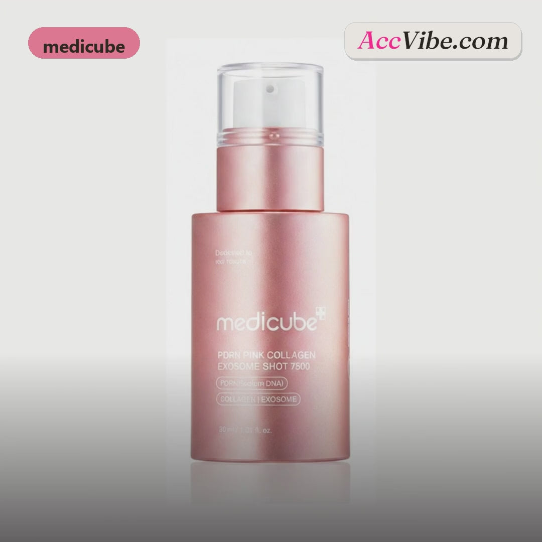 PDRN Pink Exosome Shot Serum 7500 30ml product video