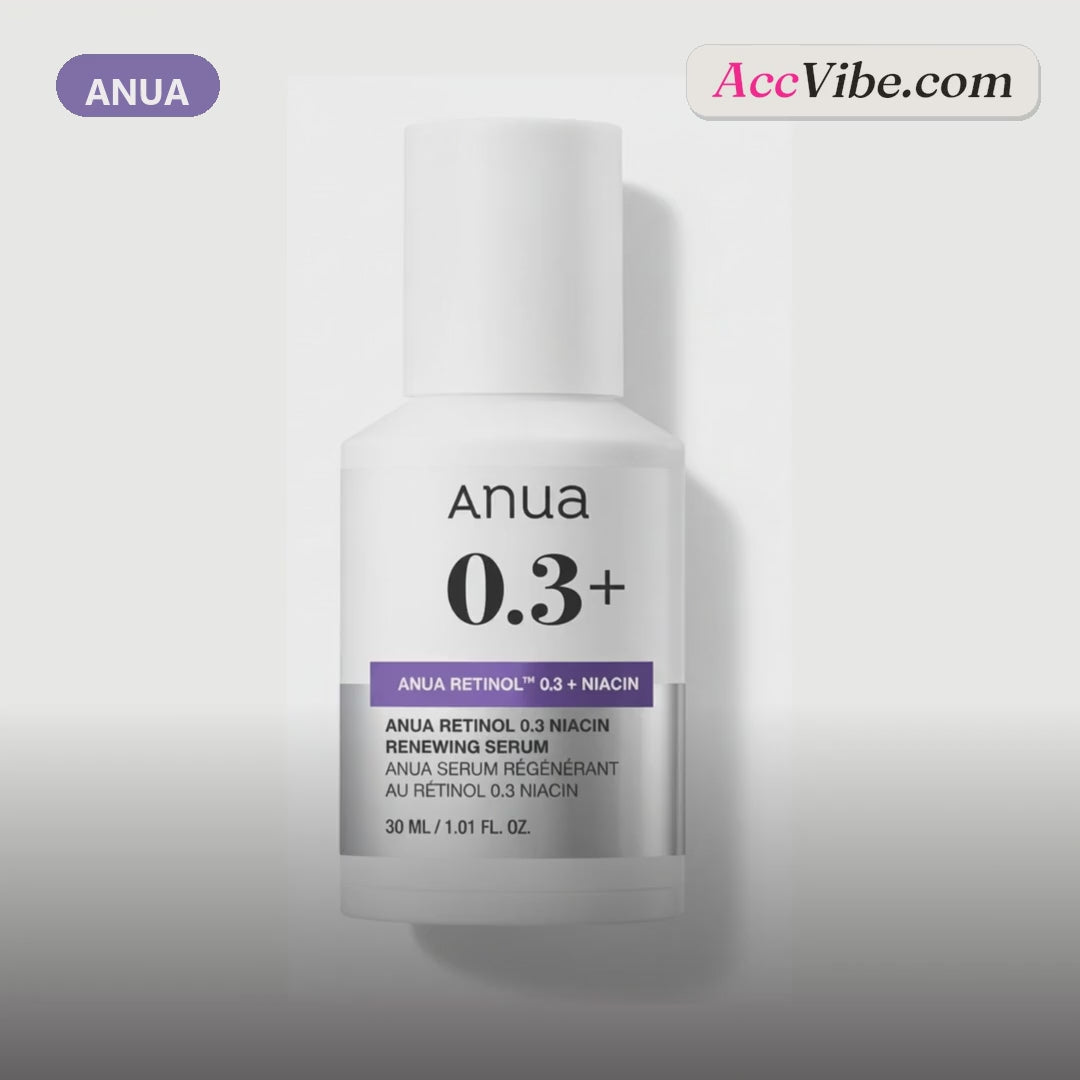 Retinol 0.3 + Niacin Renewing Serum 30m product video