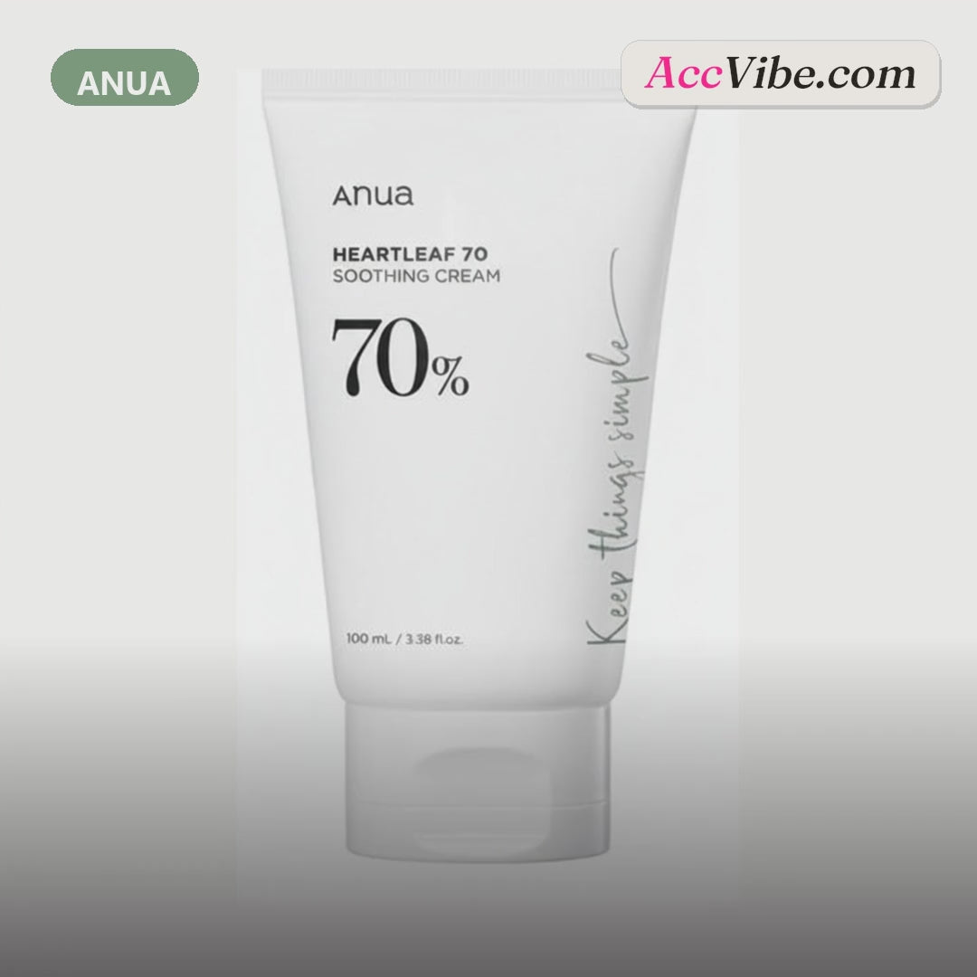 Heartleaf 70% Soothing Cream 100ml product video