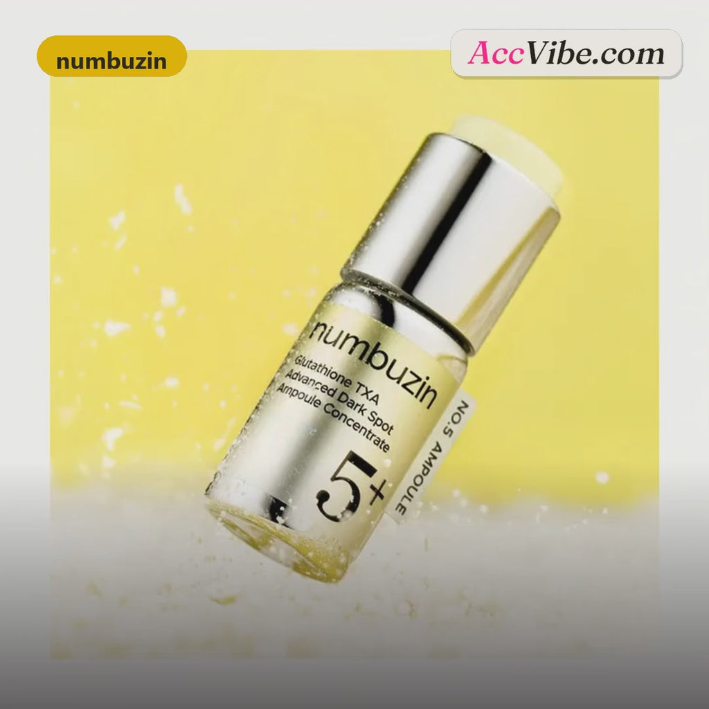 No.5 Glutathione TXA Advanced Dark Spot Ampoule Concentrate 10g+0.7g product video