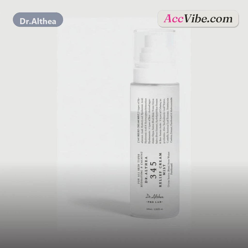 345 Relief Cream Mist 100ml product video