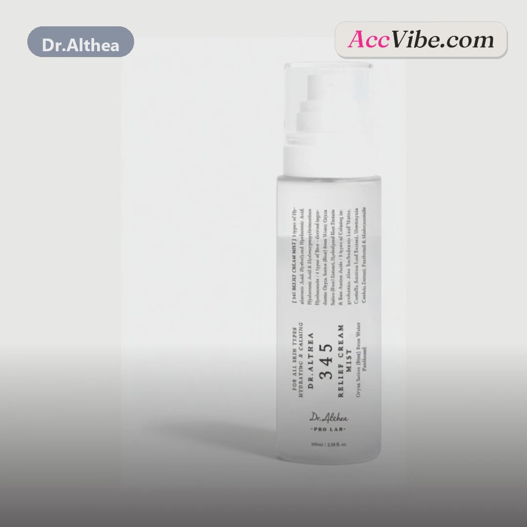345 Relief Cream Mist 100ml product video