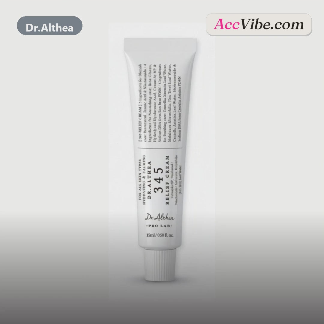 345 Relief Cream 50ml product video