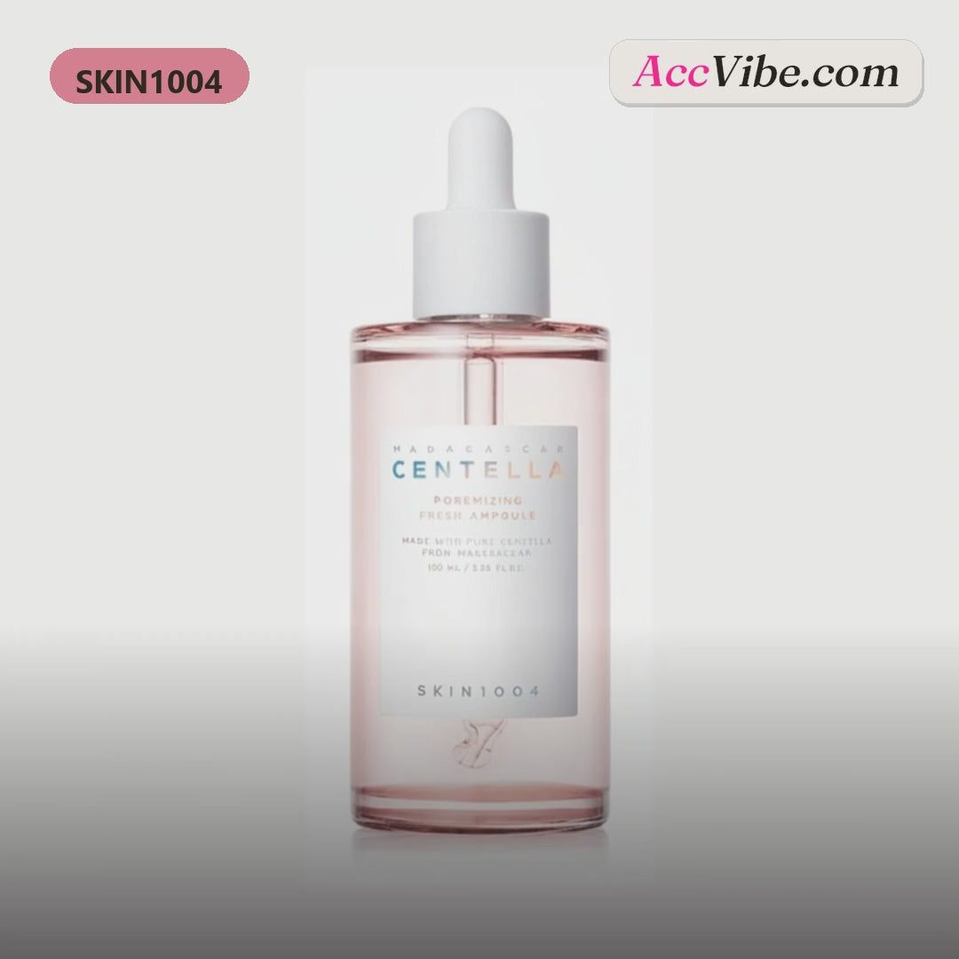 Madagascar Centella Poremizing Fresh Ampoule 100ml product video