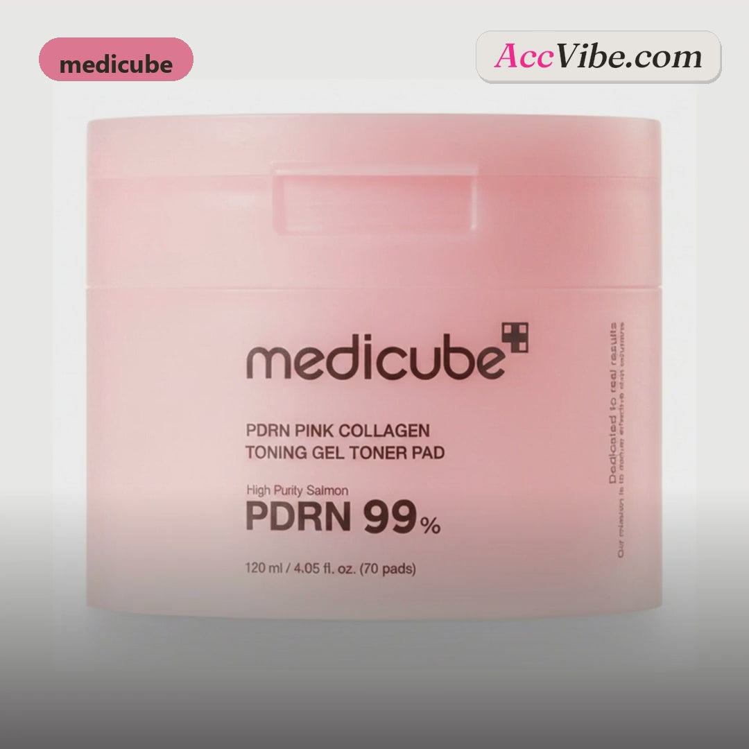 PDRN Pink Collagen Toning Gel Toner Pad 70ea product video