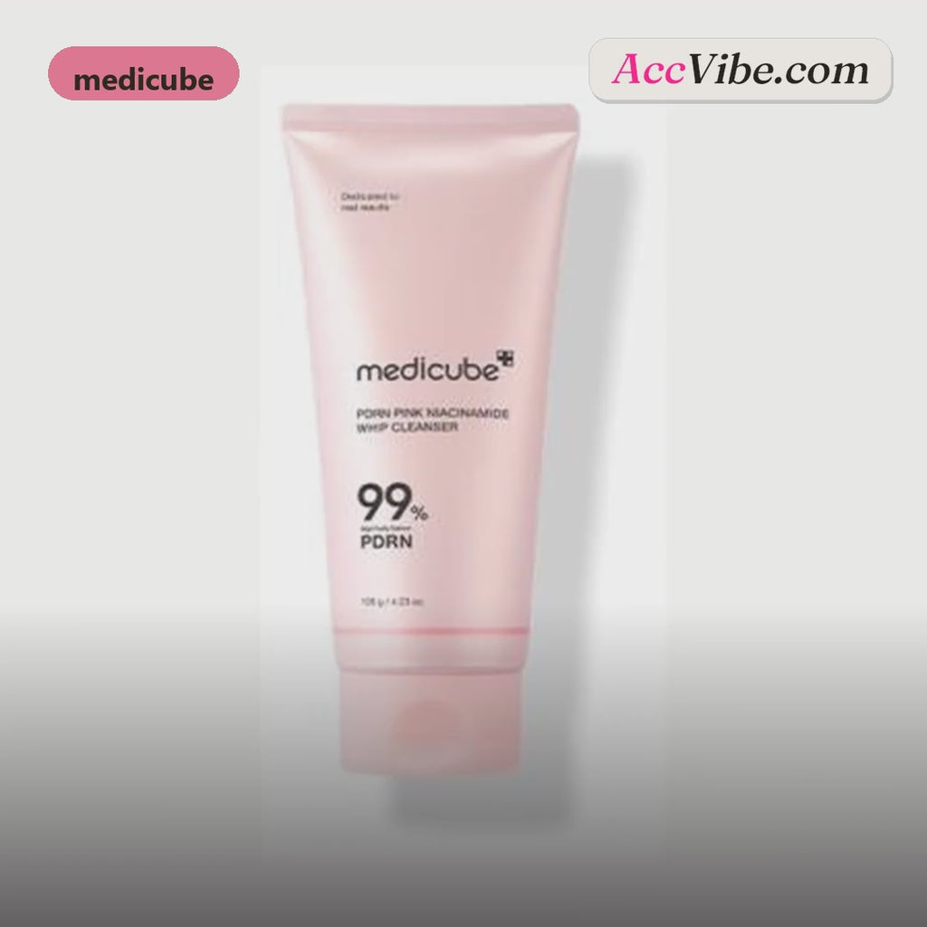 PDRN Pink Niacineamide Whip Cleanser 120g product video