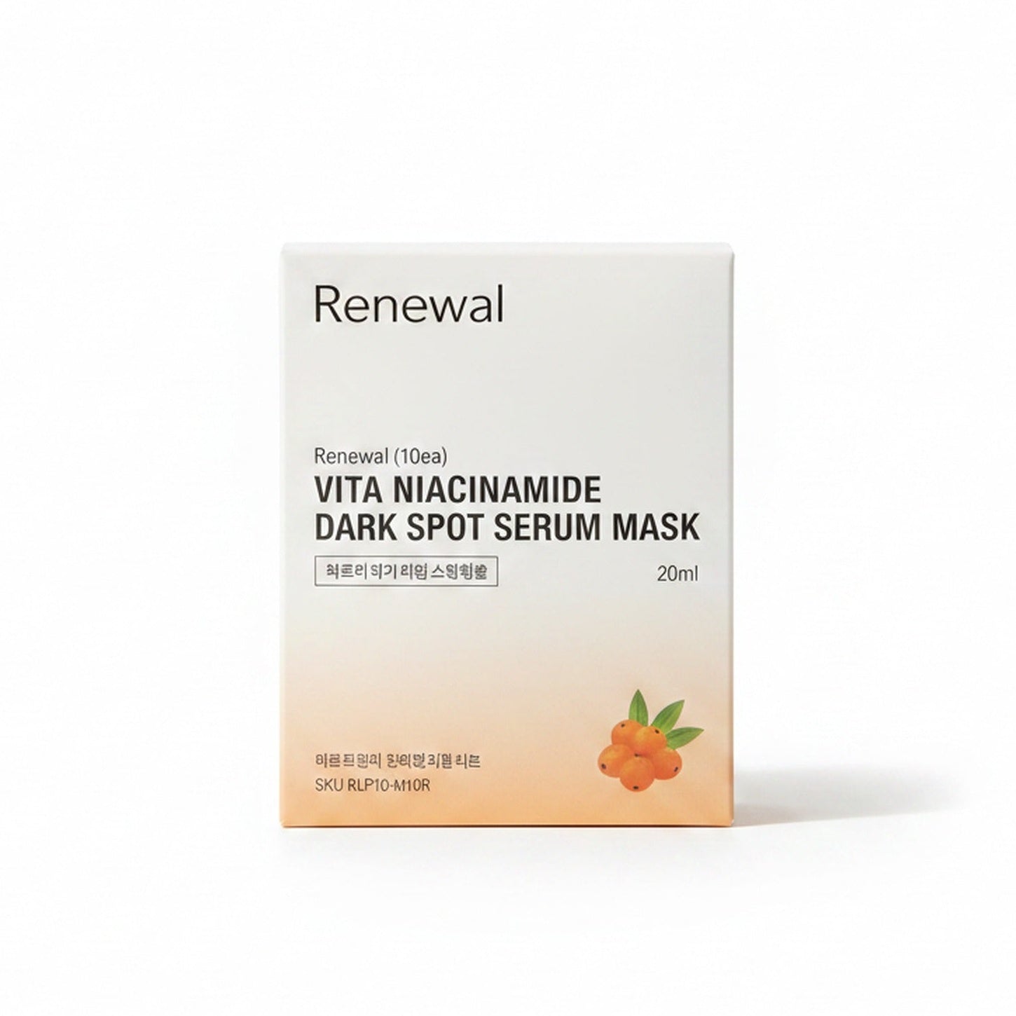 *Renewal (10ea) VITA NIACINAMIDE DARK SPOT SERUM MASK 20ml