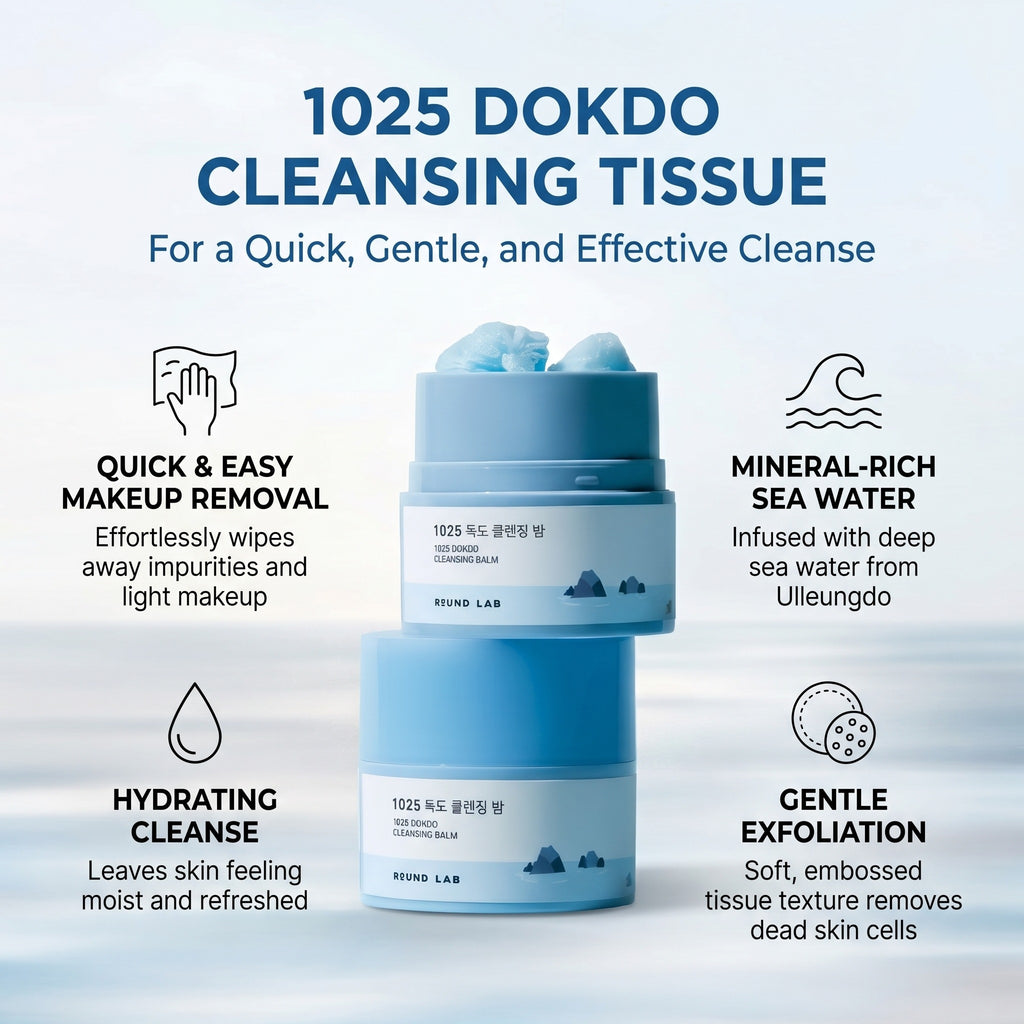(Renewal) 1025 DOKDO CLEANSING TISSUE_30ea