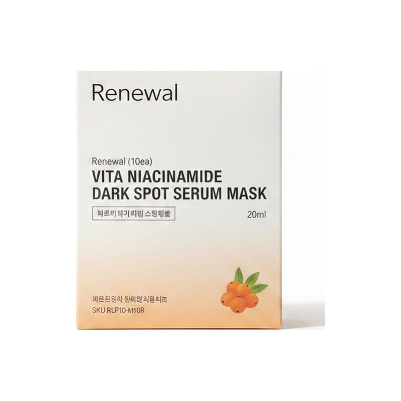 *Renewal (10ea) VITA NIACINAMIDE DARK SPOT SERUM MASK 20ml