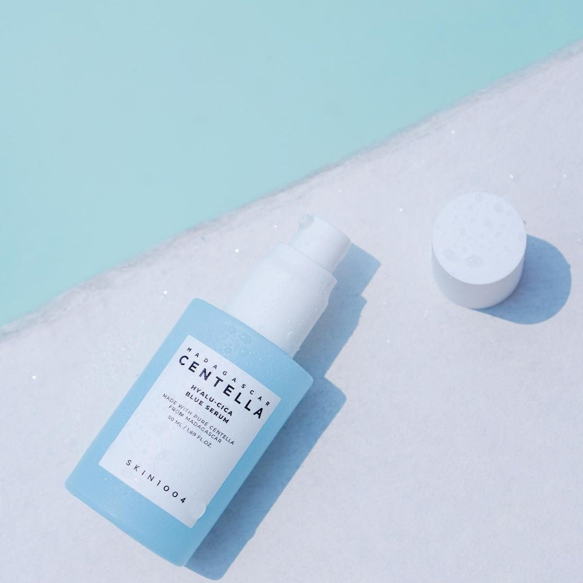 Skin1004 Madagascar Centella Hyalu-Cica Blue Serum 50ml – styled shot