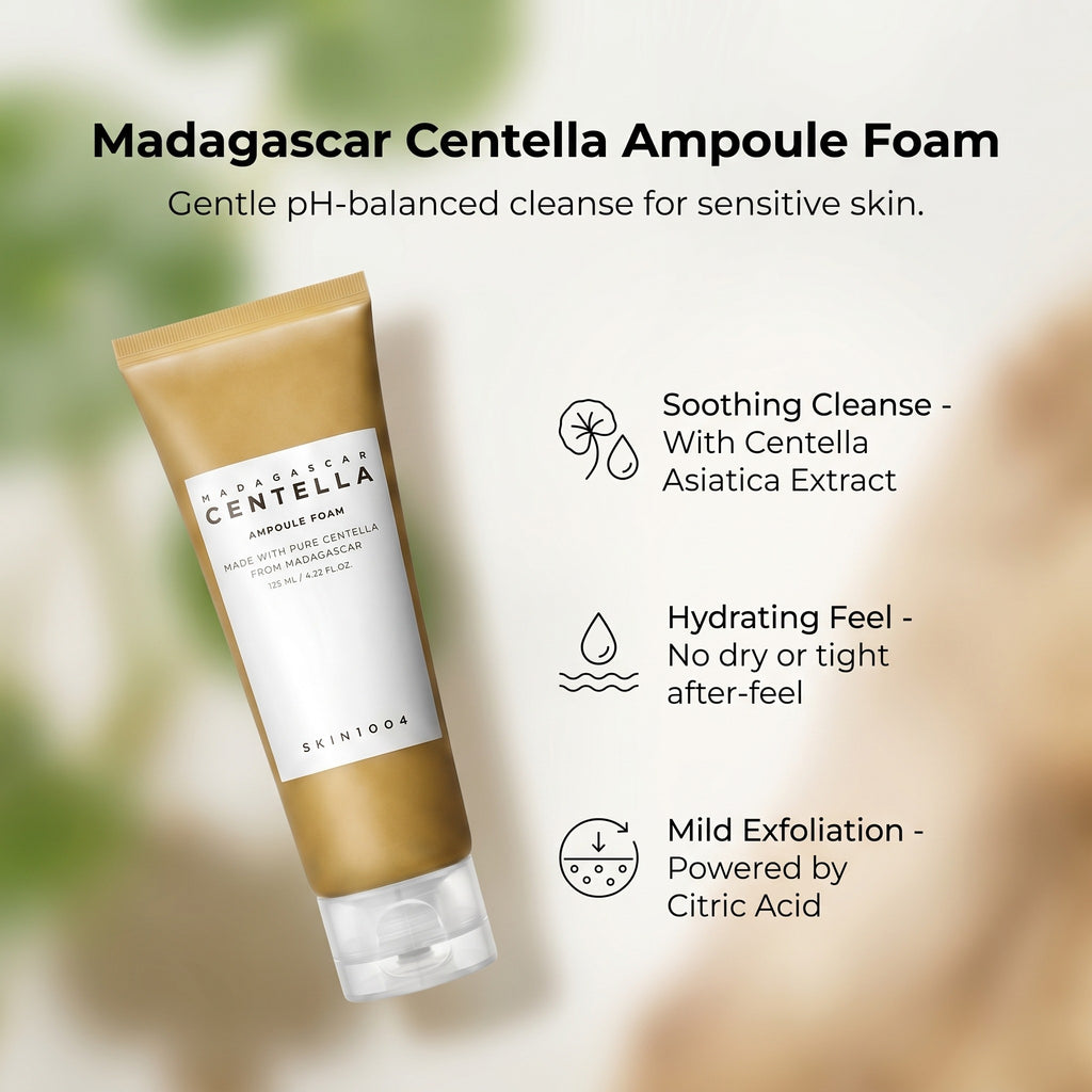 Madagascar Centella Ampoule Foam 125ml