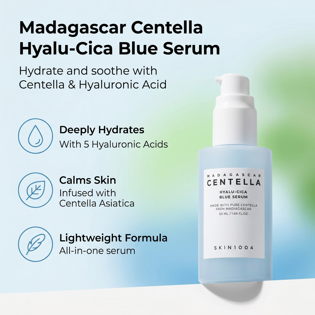 Madagascar Centella Hyalu-Cica Blue Serum 30ml