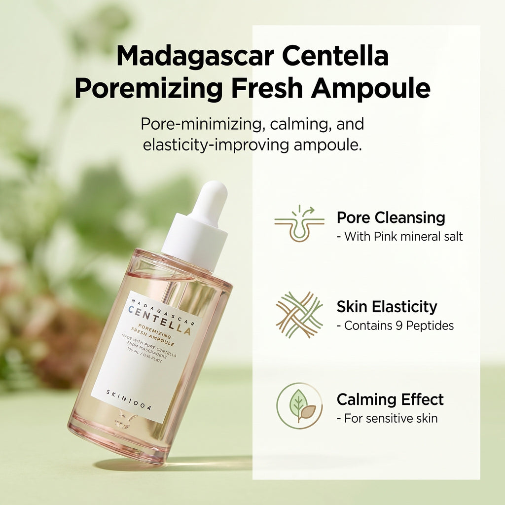 Madagascar Centella Poremizing Fresh Ampoule 100ml