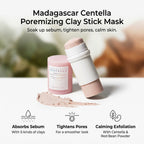 Madagascar Centella Poremizing Quick Clay Stick Mask 27g
