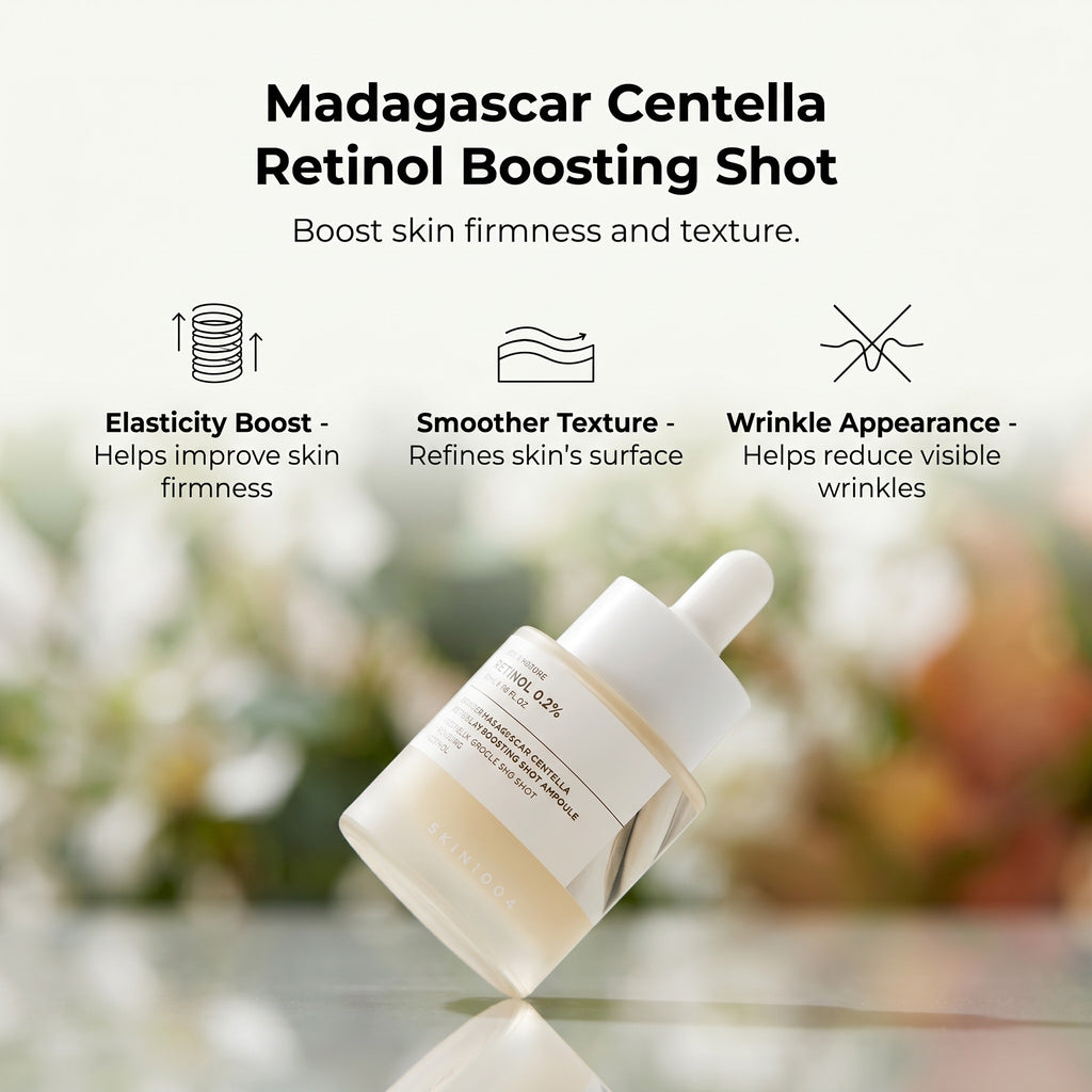 Madagascar Centella Retinol 0.2 Boosting Shot Ampoule 30ml