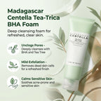 Madagascar Centella Tea-Trica Bha Foam 125ml